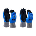 DongChu 2 Pairs Insulated Electrician Gloves 1000V Voltage Resistant Flame Retardant Work Gloves, Electrical Rubber Non-slip Texture Design for Electricians Prevent Shock