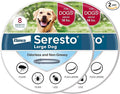 Seresto Large Dog Vet-Recommended Flea & Tick Treatment & Prevention Collar for Dogs Over 18 lbs. | 2-Pack
