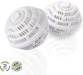 Premium Detergent-Free Washing Machine Balls by Eco Hi-Ball – Save on Laundry Detergent – Naturally Washes Clothes Amazingly with Infrared Ceramic Beads – Safe & Reusable for 1000 Washes | 2-Pack