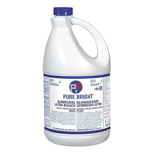 Kik BLEACH6 1 gallon Purebright Liquid Germidicial Bleach Cleaner (Case of 6)