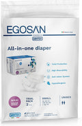 EGOSAN Maxi Incontinence Adult Diaper Brief Maximum Absorbency and Adjustable Tabs for Men and Women (Diapers, 2 Count (Small Sample))