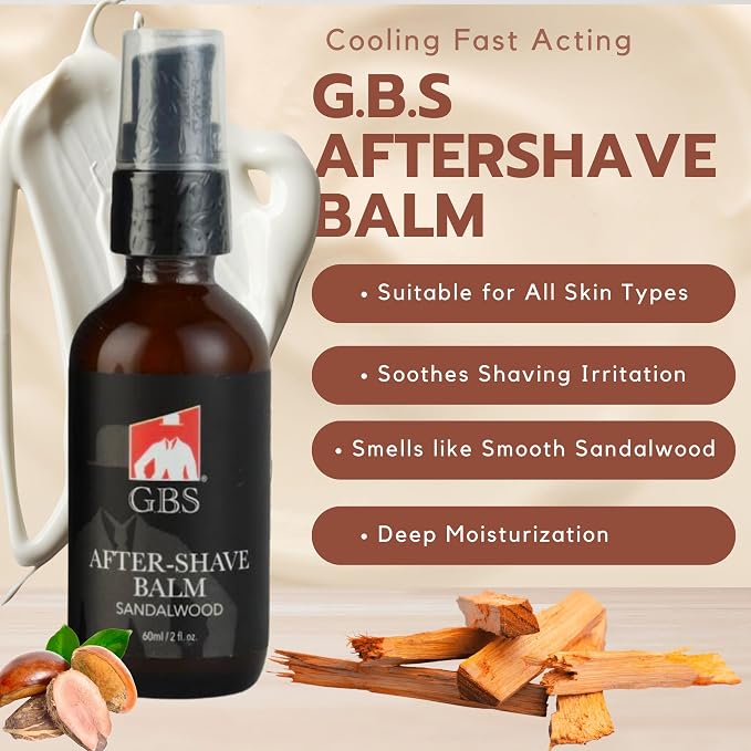 GENTS Men’s Shaving Kit with Faux Leather Travel Bag – Safety Razor, Shaving Brush, Sandalwood Shaving Cream, Pre & After Shave Oils, DE Refill Blades & Towel (Shaving Kit with Travel Bag, 9 Pieces)