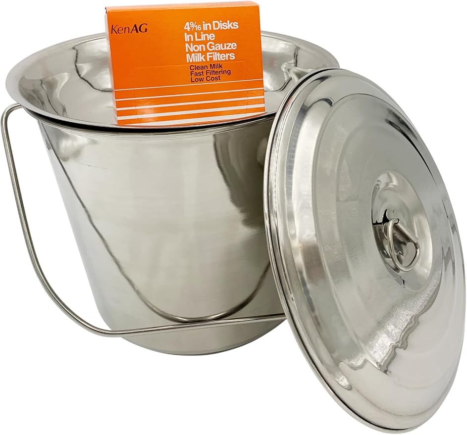SS Strainers (Medium Strainer & Pail Combo, 10 L Pail & Strainer Combo)