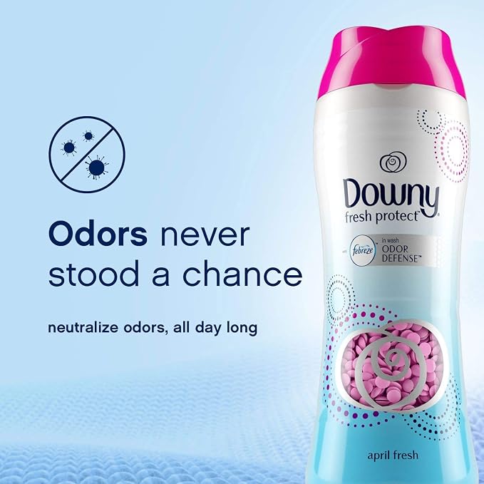 Downy Fresh Protect With Febreze April Fresh In-Wash Odor Defense Beads, 30.3 Oz.,,