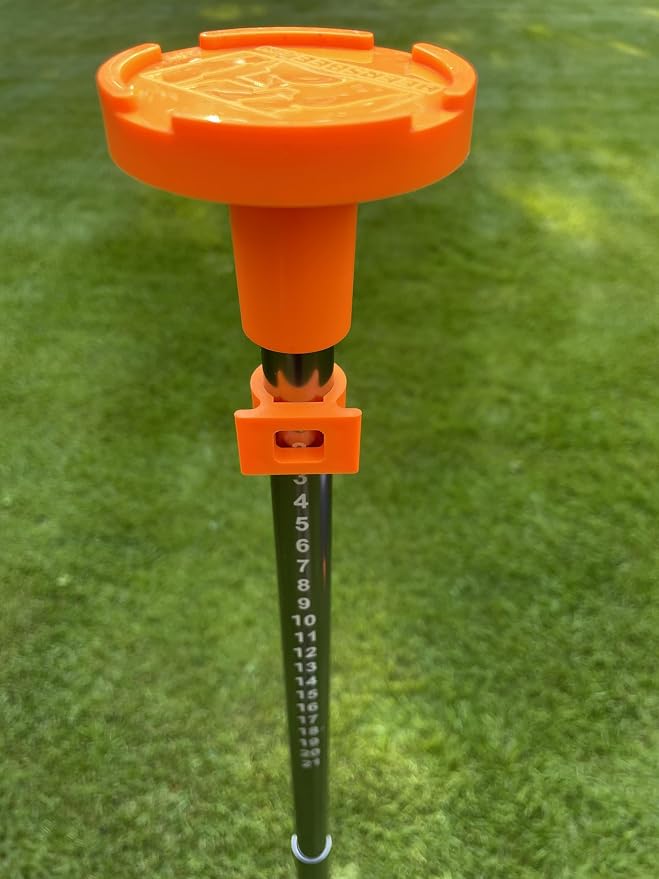 Beersbee® Polish Horseshoes Flying Disc Target Bottle Drop Adult Lawn Game- Camping, Backyard, Beach, Tailgating, Frat Party Games, Bottle Battle Bash
