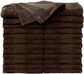 ForPro 24ct Bleach Tough Salon Towels, 16Wx27L in, Chocolate, 100% Cotton | for Salon, Spa & Gym Use, Hand Towels, Bleach-Safe Salon Towels, Absorbent Spa Towels, Barber Towels, Salon & Spa Essentials