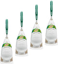 Libman 01022 Premium Angled Toilet Bowl Brush & Caddy, 4/Carton