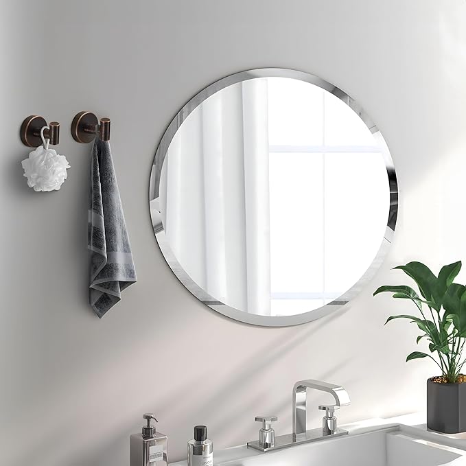 Bronze Bathroom Hardware Set, Oil Rubbed Bronze Toilet Paper Holder Towel Ring 2 Robe Hooks Wall Mount Hand Towel Holder Bath Accessories Stainless Steel, 4 Pieces