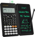 991EX 552 Functions Desktop ROATEE Scientific Calculator Rechargeable & Solar Power, Multiview 6-Line Display with Erasable LCD Writing Tablet for High School College Graduate Student and Researchers