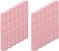 Washable Microfiber Mop Pad Refill, 12 Pack 24 inch Flat Mop Pads, Commercial Reusable Mop Pads for Wet and Dry Cleaning, Squeeze Cleaning Mop Heads Replacement