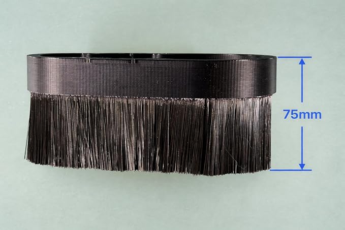 CNC Brush Dust Shoe for 90mm Router/Spindle – Magnetic Quick-Release Split Base, 2-1/2" Vacuum Port, CNC Dust Boot for Router & Milling Machine