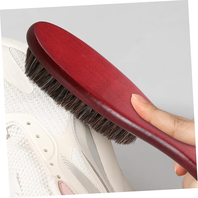 NOLITOY 5pcs Leather Shoe Brush Shoe Cleaning Brush Cleaning Kit Boot Polish Kit