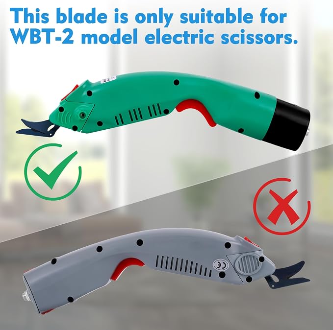 MXBAOHENG Sharp Blade Cutting Head for Wbt-2 Fabric Electric Scissors Cloth Cutter (Model A)