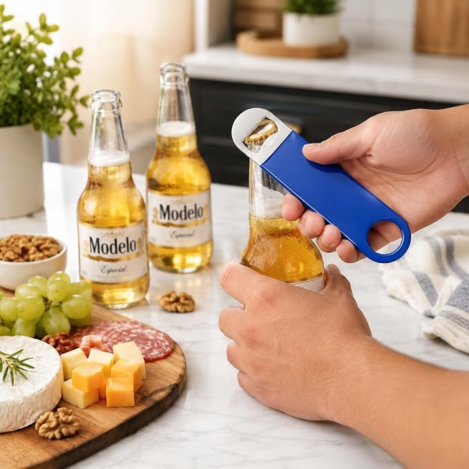 50 Pack Leather Bottle Openers, Bulk Bar Tools for Laser Engraving | Customization: Suitable for Laser Engraving and Personalized Logos