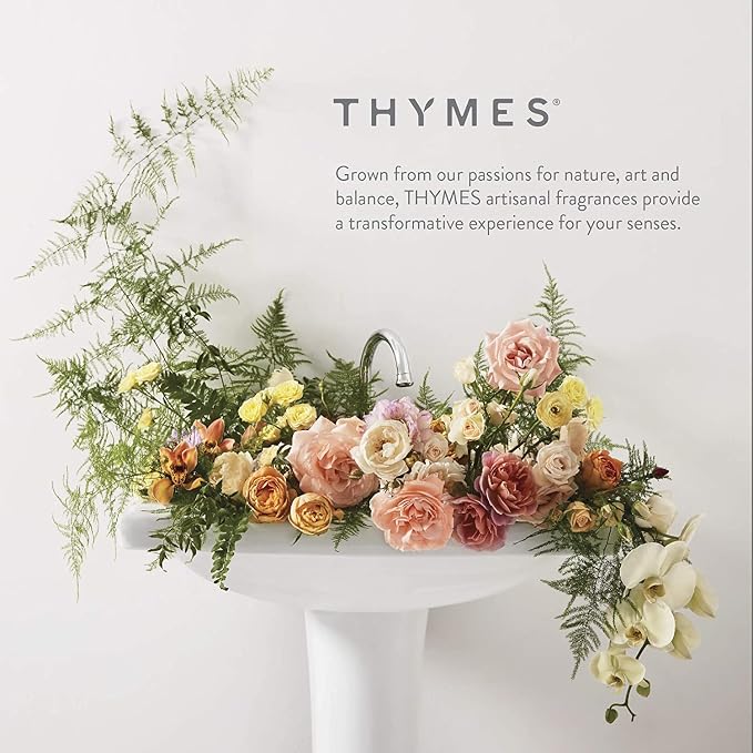 Thymes Hand Wash Refill - Scented Liquid Hand Soap Refill - Deeply Cleansing & Hydrating Formula - Plant-Based Skin Care - Refreshing Citrus Blend (Mandarin Coriander, 24.5 fl oz)