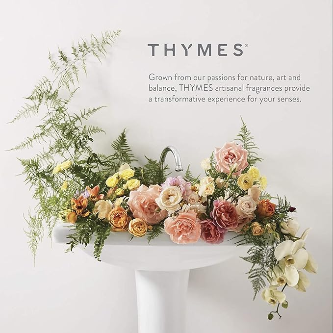 Thymes Hand Wash Refill - Lightly Scented Liquid Hand Soap for Bathroom and Kitchen Refill - Moisturizing Formula with Natural Ingredients (Kimono Rose, 24.5 fl oz)