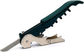 Pulltap's Genuine Slider 900 Waiter's Corkscrew – Double-Hinged Wine Key with Sliding Foil Cutter – Patented Design – Made in Spain – Verde Oscuro (Dark Green)
