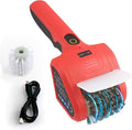 TOOLSPACE Cordless Electric Grill Brush, Rechargeable Grill Cleaner with 2PCS 360° Rotating Brush Heads, 700 RPM Powerful Cleaning for Outdoor Grills, Griddles & Barbecues