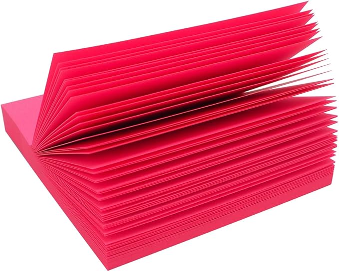 Sticky Notes 3x3 Inches,Bright Colors Self-Stick Pads, Easy to Post for Home, Office, Notebook, 24 Pads/Pack