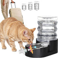 RIZZARI 5L Filtered Cat Water Dispenser: Fresh Water for Indoor Cats | 5L Long-Lasting Water Supply/Cleaner Drinking Experience/Filtered Fresh Water/Compact Design For Indoor Spaces