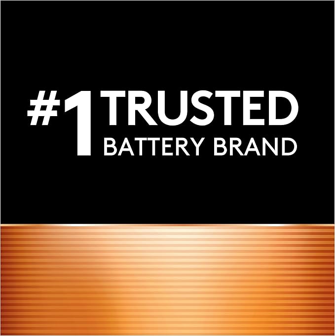 Duracell CR123A 3V Lithium Battery, 12 Count (Pack of 1), 3 Volt High Power for Home Safety, Security Devices, Flashlights, Smoke Alarms, Home Automation