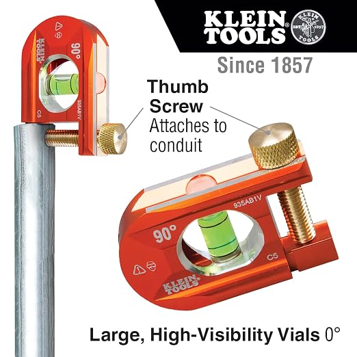 Klein Tools 9216 Tape Measure and Klein Tools 935AB1V No-Dog Level