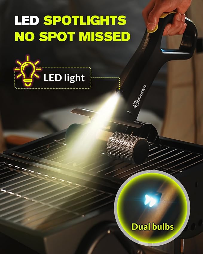 Saker Cleaning Brush for Electric Grill Brush