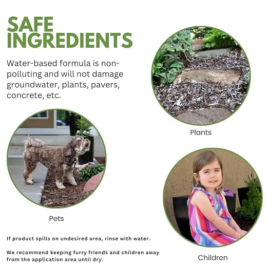 Landscape Mulch Glue 5 Gallon – Pet and Plants Safe Rock Bond | Landscape Loc Mulch & Rock Bond, Glue for Landscaping, Binding for Mulch & Rock, Locking Adhesive, Spray