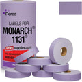 Pricing Labels for Monarch 1131 Lavender - 20,000 Labels w/ 8 Rolls Value Pack, 1 Sleeve - Made in USA