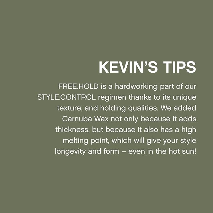 KEVIN.MURPHY FREE.HOLD - Hair Styling Paste - For All Types - Medium Hold - Breakage Prevention - Styling Product - Paraben Free Hair Caree - 100 g / 3.5 oz (Pack of 2)
