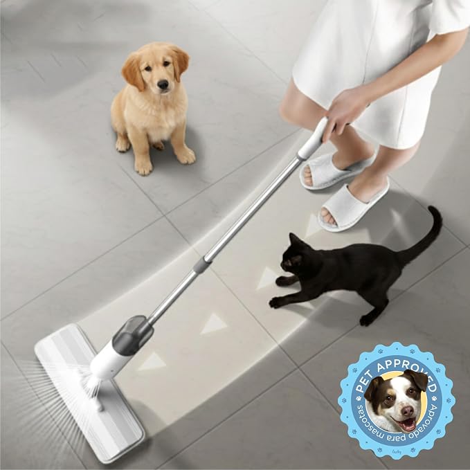True & Tidy 3pc Machine Washable Mop Pad Refills for SPRAY-250 Spray Mop