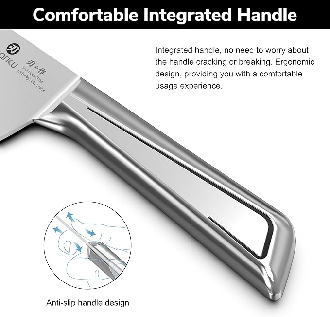 imarku Chef Knife 8 Inch, Ultra Sharp Kitchen Knife with Ergonomic Handle | Professional Cooking Knife for Meat, Vegetables & Fruits, Rust Resistant Chef’s Knife with Gift Box