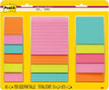 Post-it Super Sticky Notes, Assorted Sizes, 15 Pads, 2X The Sticking Power, Supernova Neons Collection, Neon Colors (Orange, Pink, Blue, Green), Recyclable (4423-15SSMIA), (Pack of 12)