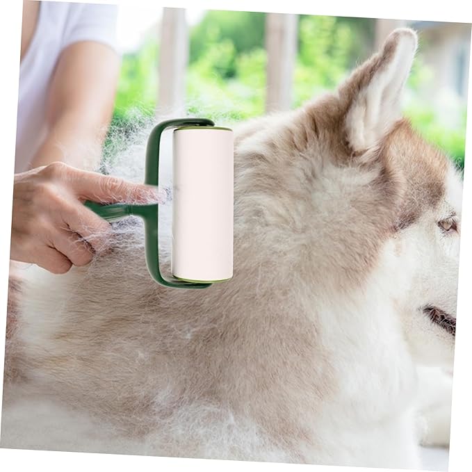 10pcs Pet Hair Removal Lint Roller Refills Extra Sticky for Clothes Carpets and Car Seats Pet Hair Cleaner for Home