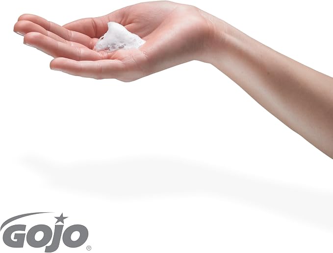 GOJO Green Certified Foam Hand Cleaner, Fragrance Free, EcoLogo, 1200 mL Hand Soap Refill TFX Touch-Free Dispenser (Pack of 2) - 5665-02