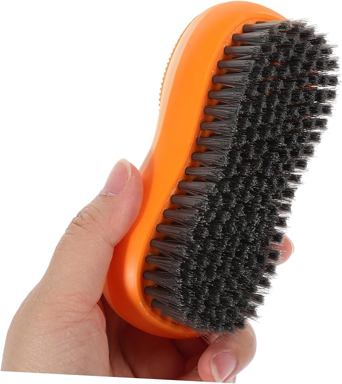 5pcs Laundry Brush Cleaning Scrub Brush Scrub Brush for Cleaning Lovely Scrub Brush Comfortable Grip Brush Shoe Washing Brush Laundry Cleaning Brush Shoes Scrub Brush Orange Step/1235