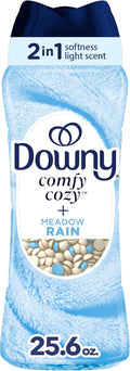 Downy Blends In-Wash Laundry Scent Booster Beads, Meadow Rain Scent, 25.6 OZ, Fabric Sottener Beads and Freshness
