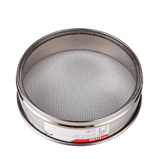 φ20×4.5cm 50 Mesh 304 Stainless Lab Sieves Economy Test Sieve 304 Stainless Steel Wire Cloth（0.355mm）