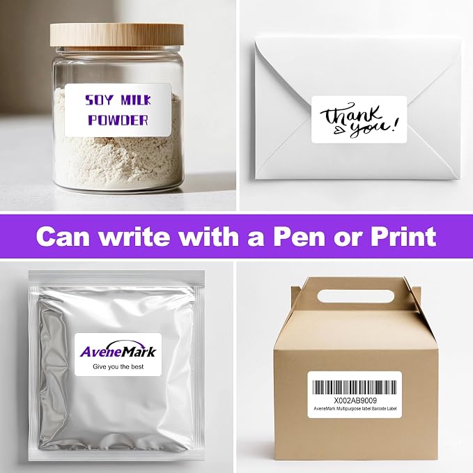 5000 Labels (500 Sheets) - 2" x 4" Shipping Address Labels - 10-Up Mailing Stickers for Laser/Inkjet Printers - 8.5" x 11" White Printer Labels - Multipurpose Address Papers