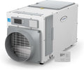 AprilAire E100 Pro 100-Pint Whole-House Dehumidifier + Model 76 Wall Mount Control, Commercial-Grade Dehumidifier for Basement, Crawlspace, or Whole House up to 5,500 sq. ft.