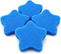 4 PCS Pet Hair Remover for Laundry, Reusable Pet Hair Catcher for Washing Machine, Laundry Fur Lint and Dander Remover, Washer Hair Catcher for Dog and Cat Hair, Easy to Clean, Blue