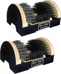 Boot Scrubber Brush - Boot Scraper Outdoor Heavy Duty Entryway Boot & Shoe Mud Cleaner Brush(2packs)