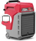 ALORAIR 170 PPD Commercial Dehumidifier with Pump & Drain Hose, LGR Industrial Use, Portable Dehumidifier with Wheels for Water Damage Restore, Carpet Drying, 6-Year Limited Warranty, Storm 80X (Red)