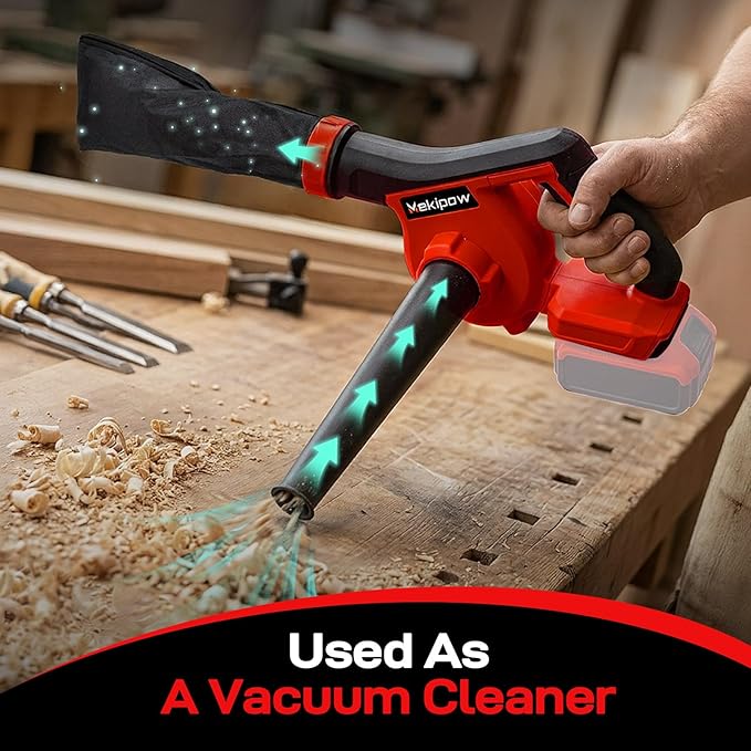 Electric Diatomaceous Earth Duster Compatible for Milwaukee 18V Battery, Garden Dust Applicator with 800mL Capacity｜Variable Speed, 2 in 1 Diatomaceous Earth Spray & Vacuum Cleaner (NO Battery)