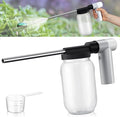 Qualirey Electric Diatomaceous Earth Duster, Powder Duster with 7.5'' Extension Nozzle and 33Oz Bottle, Powder Sprayer for Pest Control/Home/Garden/Indoor/Outdoor