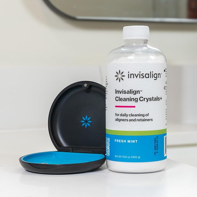 INVISALIGN Cleaning Crystals+ | Aligner and Retainer Cleaner | Mint