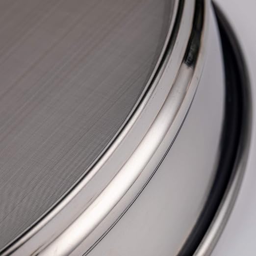 φ20×4.5cm 200 Mesh 304 Stainless Lab Sieves Economy Test Sieve 304 Stainless Steel Wire Cloth（0.074mm）