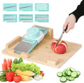 One-Handed Cutting Board, Adaptive Cutting Board for Disabled &Stroke Patients & Handicapped People, Handicap Kitchen Chopping Boards with Peeler& Steel Spikes & Grater