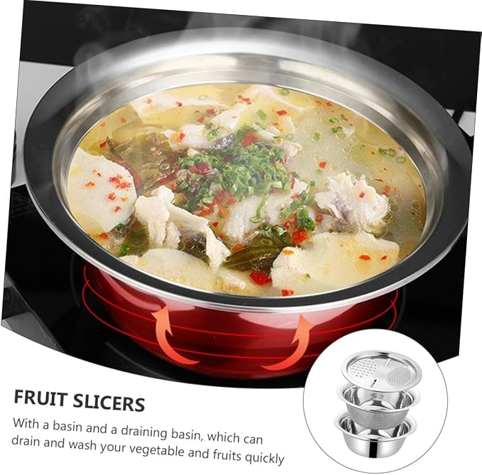 Vegetable Slicer Multifunctional Cheese Grater Kitchenware Peeler Fruit Slicer Bowl for Slicing Dicing