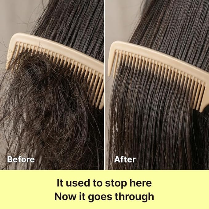 Black Grain Deep Conditioning Hair Treatment, Repairing Conditioner for Damaged & Dry Hair, Smoothing & Frizz Control, Korean Hair Care, 500ml
